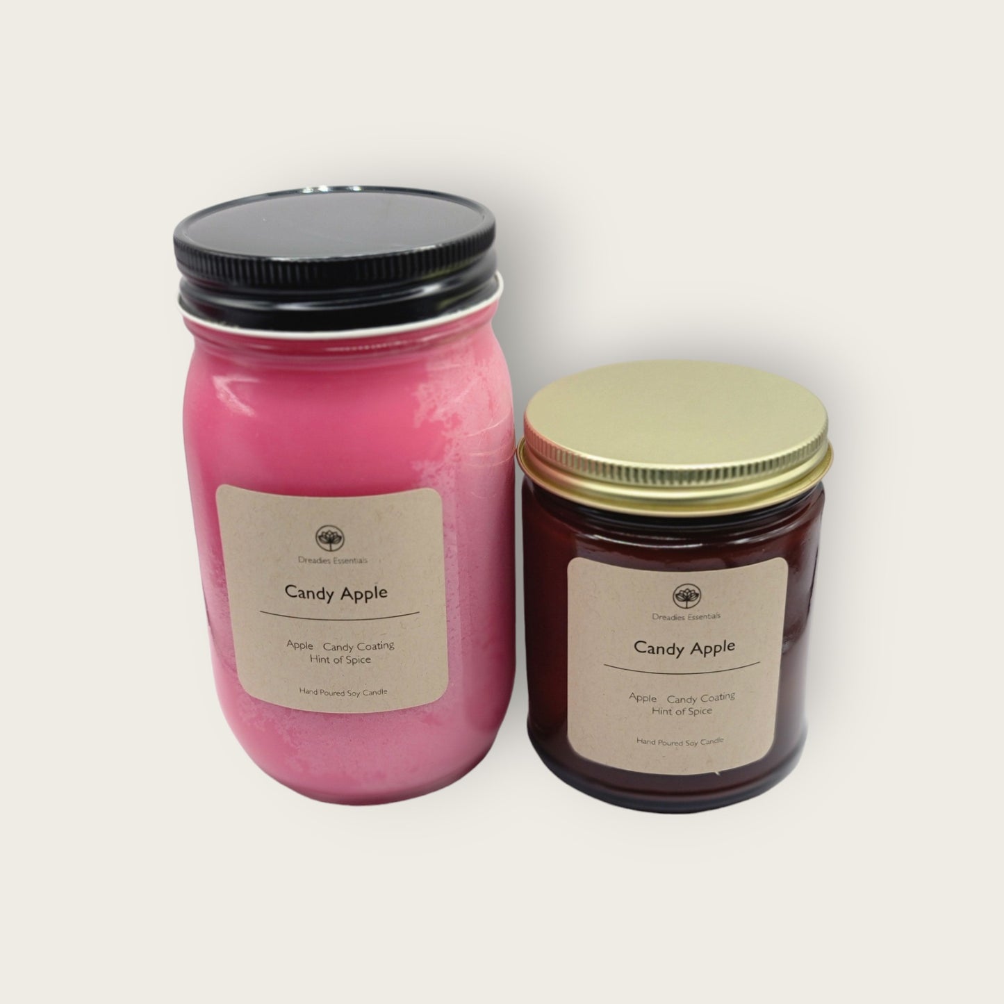 Candy Apple Scented Soy Candle