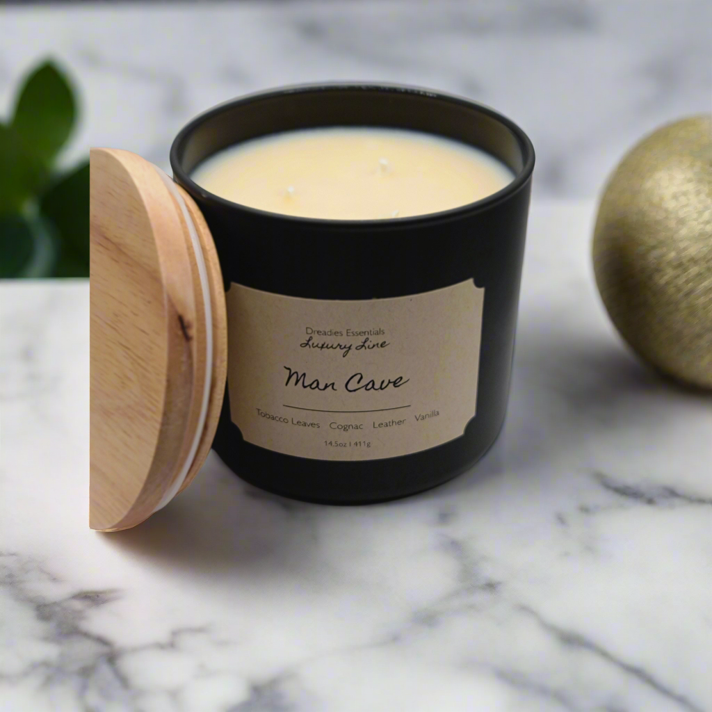 Man Cave 3 Wick Candle