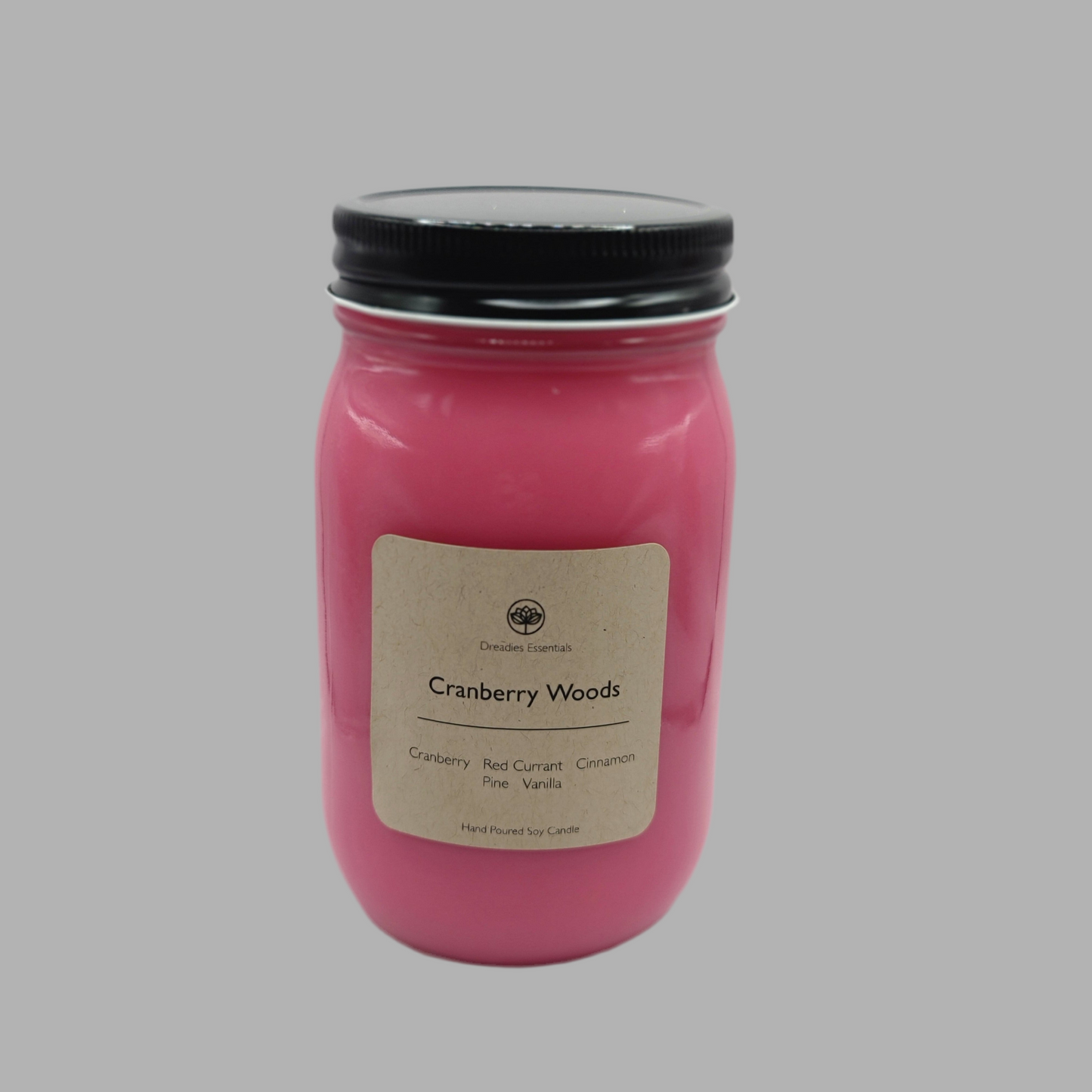 Cranberry Woods Scented Soy Candle