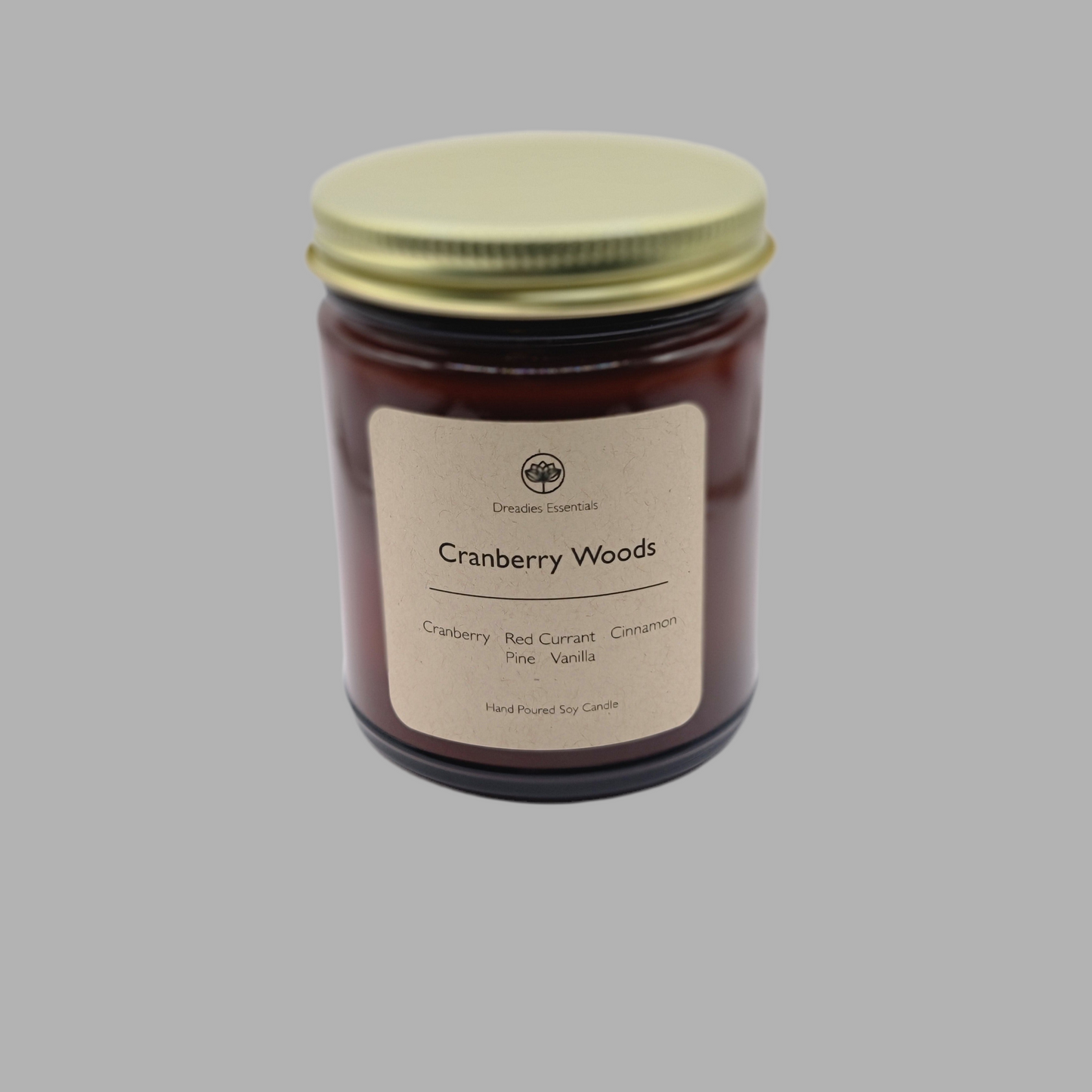 Cranberry Woods Scented Soy Candle