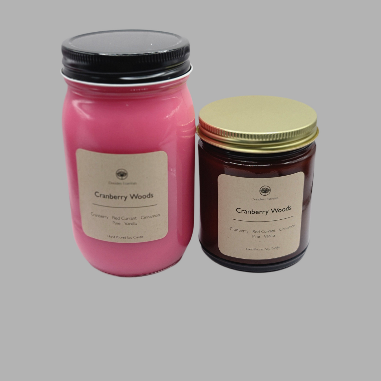 Cranberry Woods Scented Soy Candle