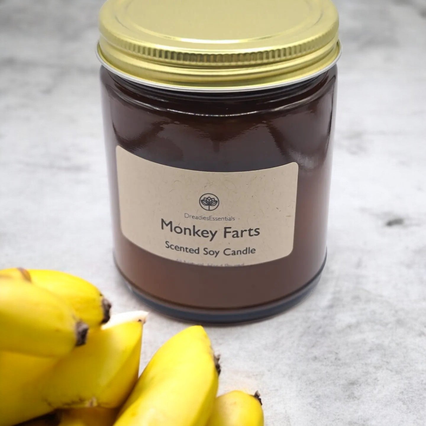 Monkey Farts Scented Soy Candle