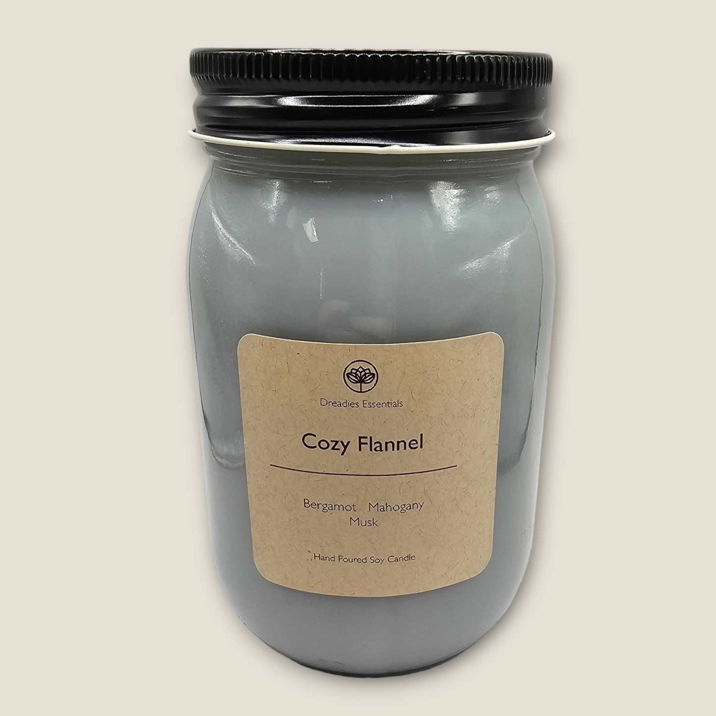 Cozy Flannel Scented Soy Candle