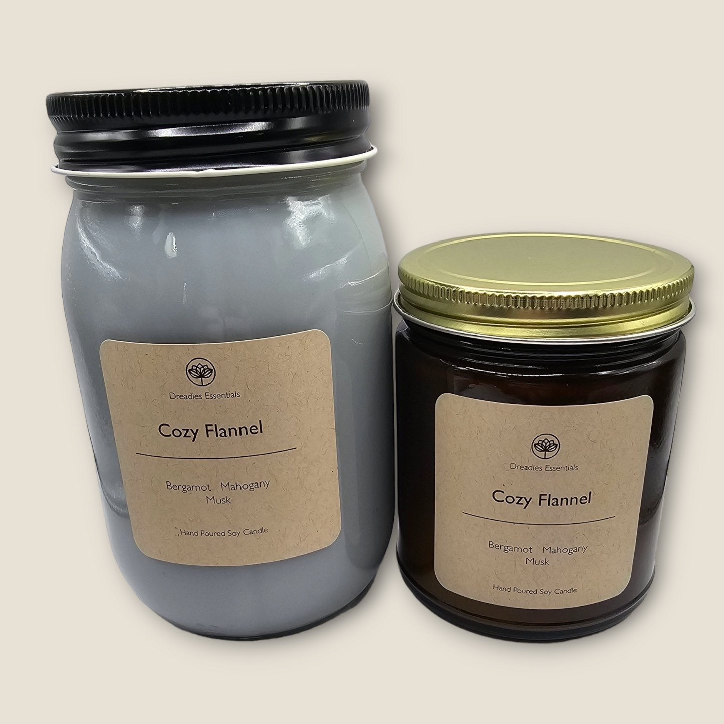 Cozy Flannel Scented Soy Candle