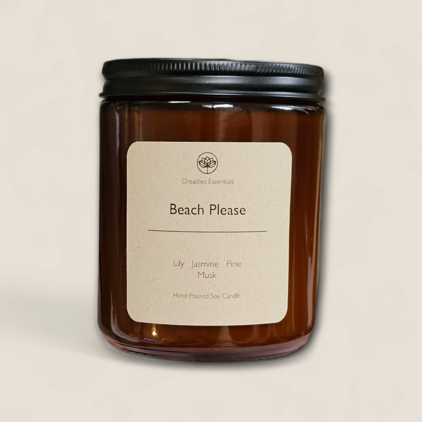 Beach Please Scented Soy Candle