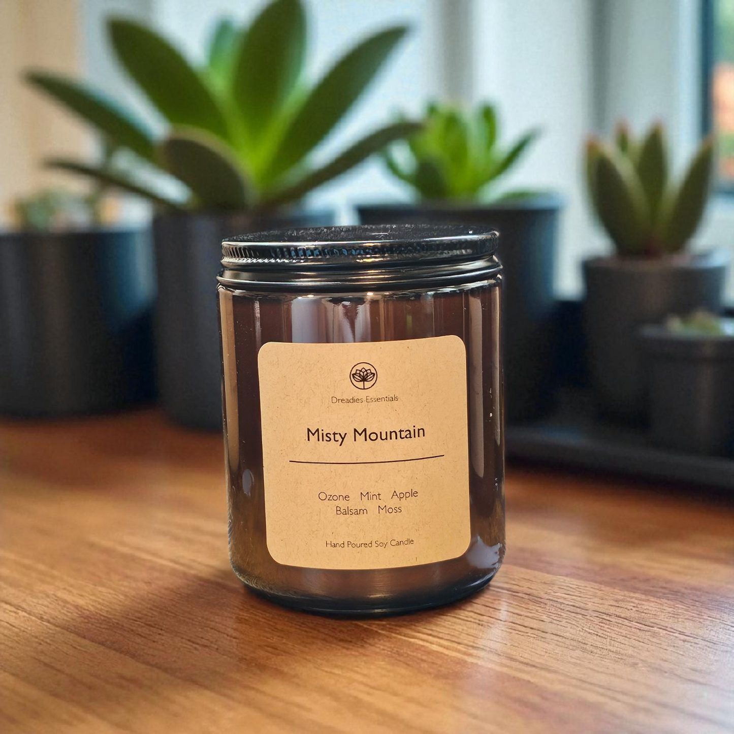 Misty Mountain Scented Soy Candle