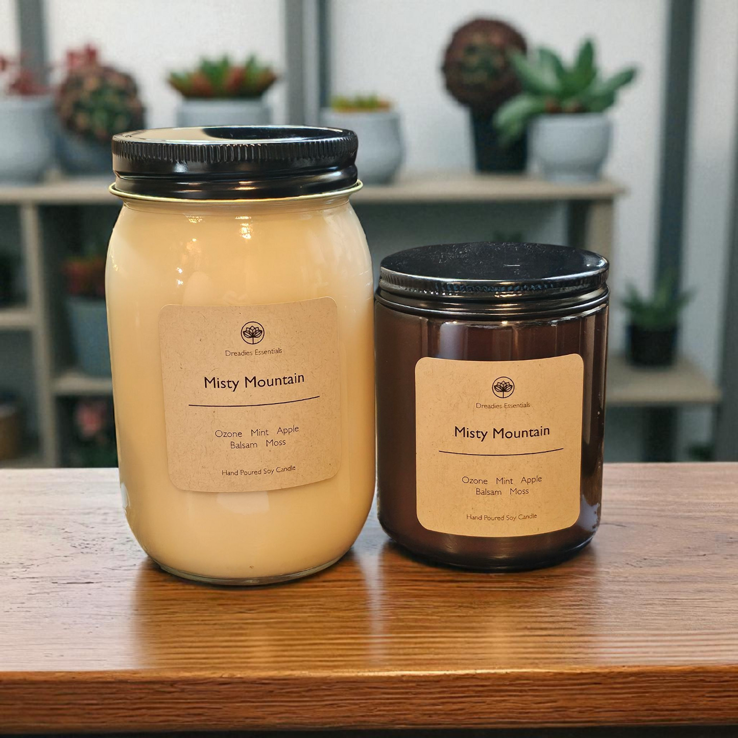 Misty Mountain Scented Soy Candle