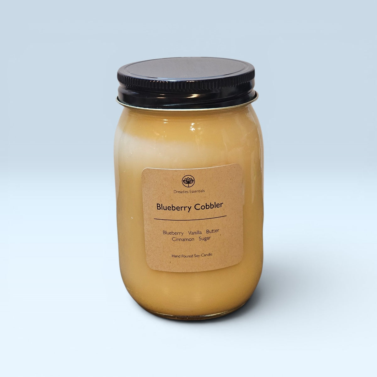 Blueberry Cobbler Scented Soy Candle