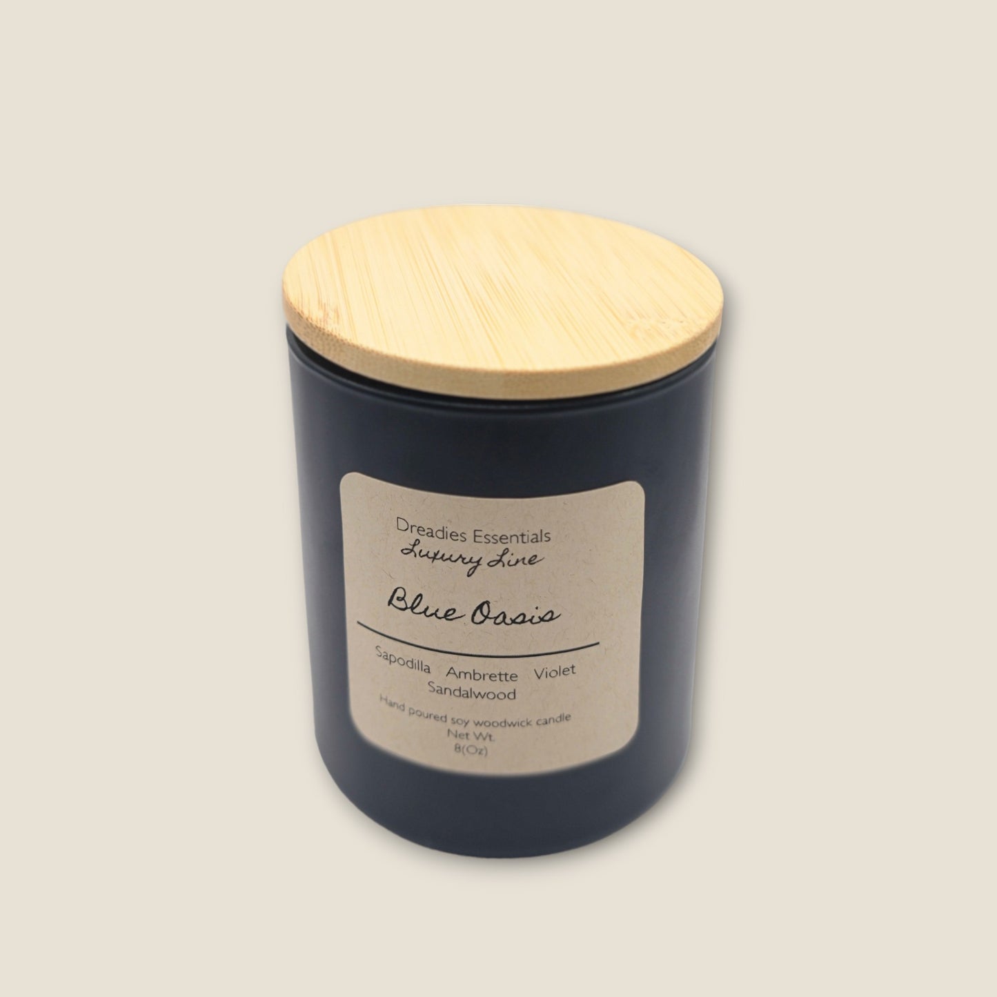Blue Oasis Woodwick Candle
