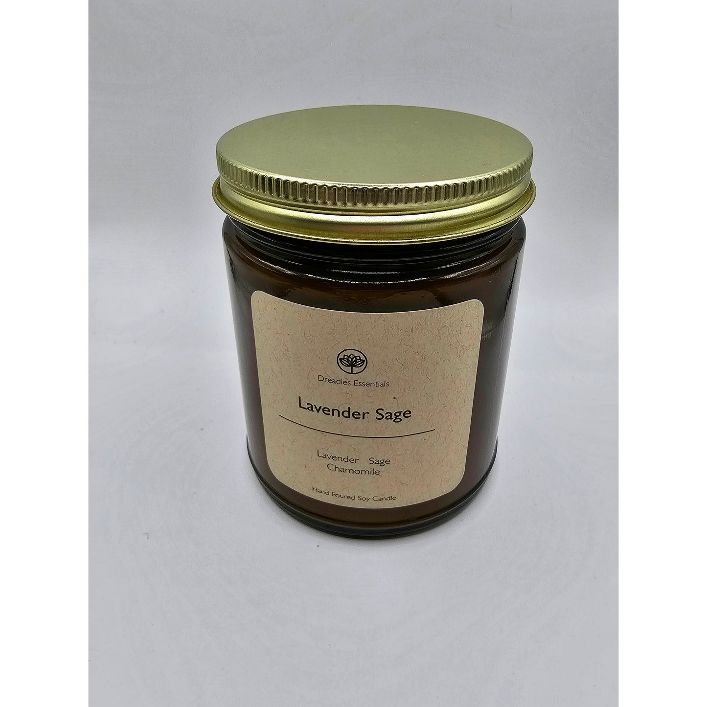 Lavender Sage Scented Soy Candle