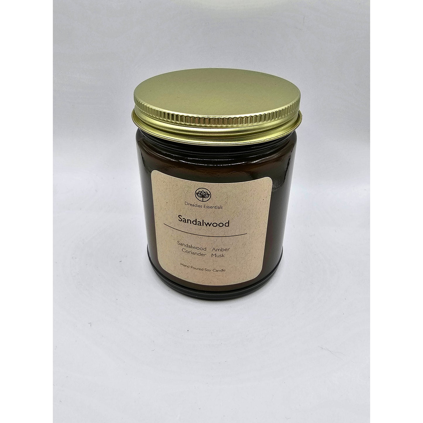 Sandalwood Scented Soy Candle
