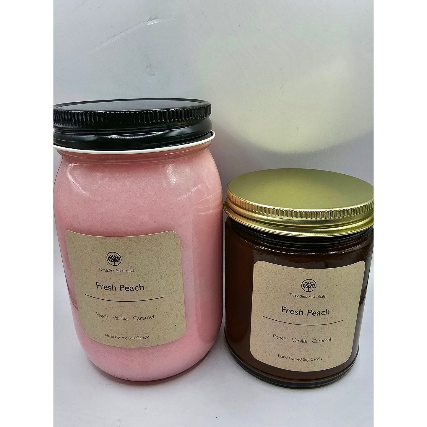 Fresh Peach Soy Candle