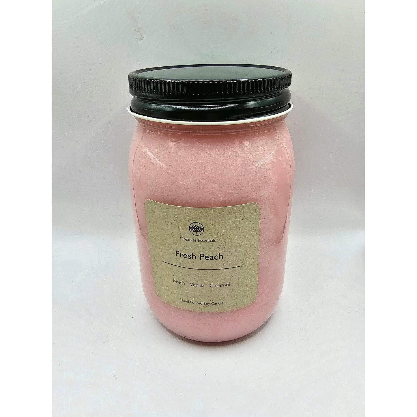 Fresh Peach Soy Candle