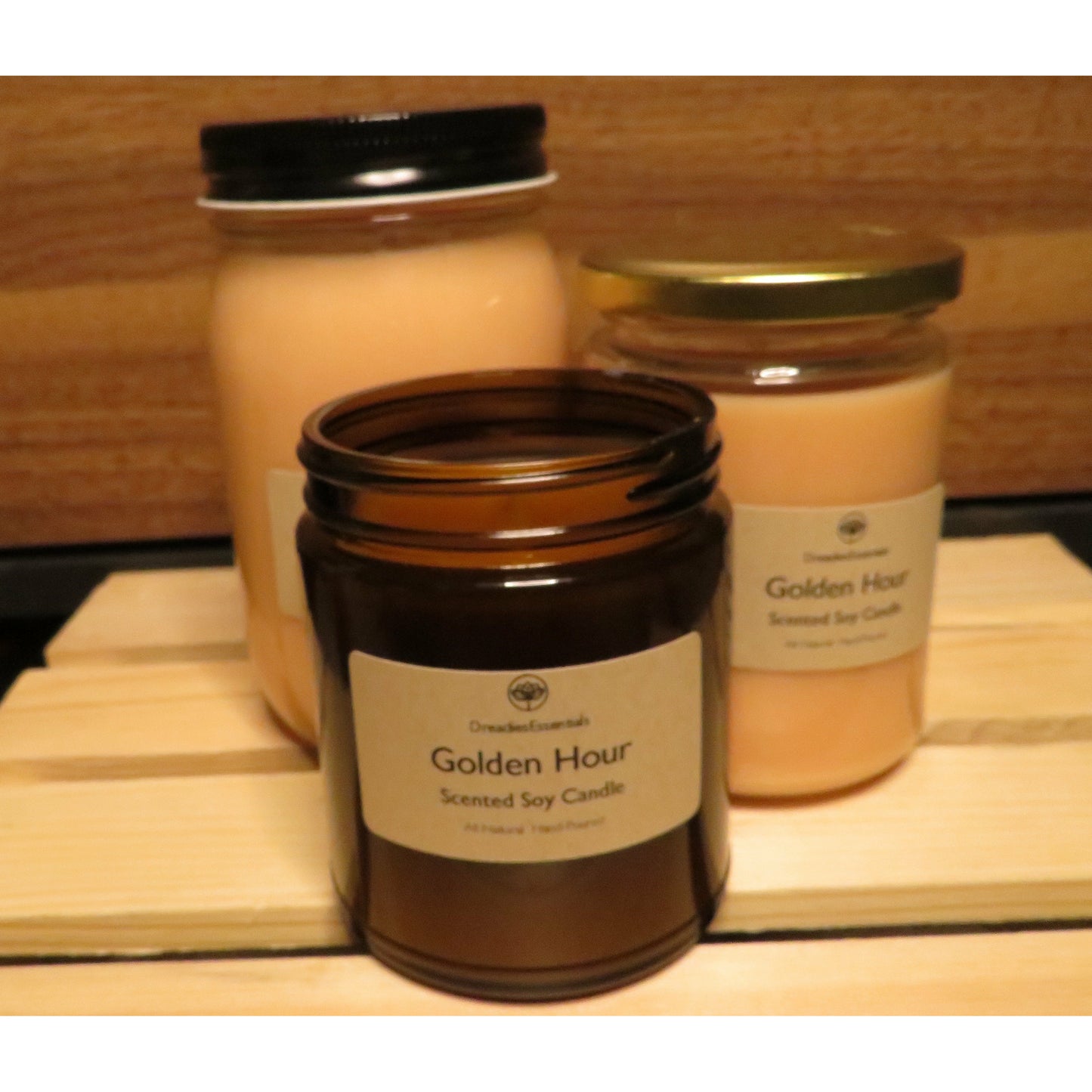 Golden Hour Scented Soy Candle