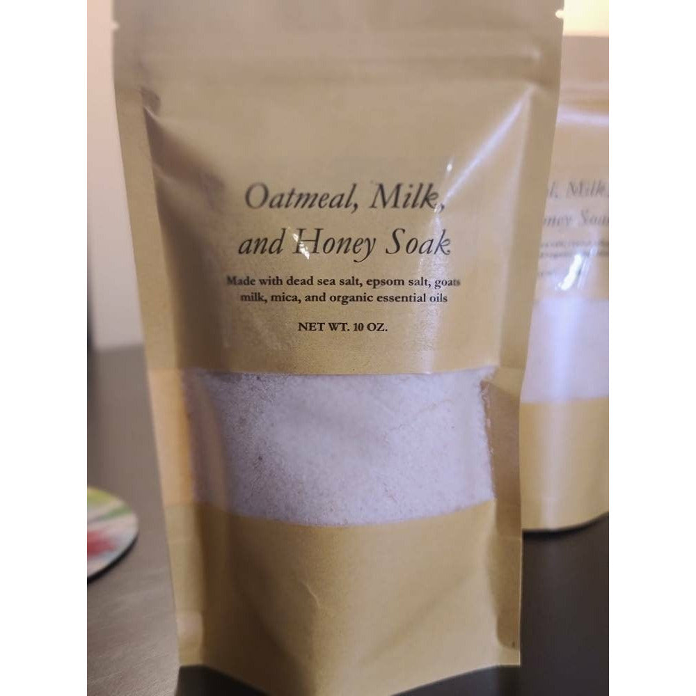 Oatmeal, Milk, and Honey milky bath salts