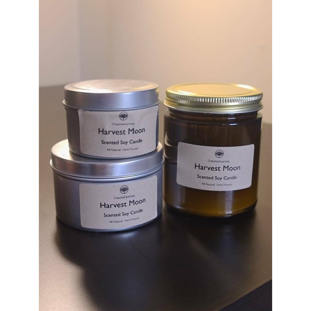 Harvest Moon Scented Soy Candle