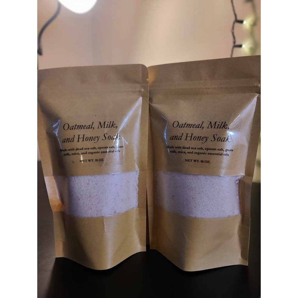 Oatmeal, Milk, and Honey milky bath salts