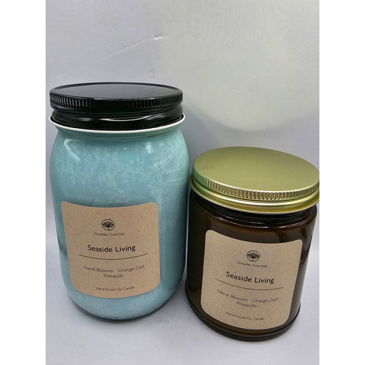 Seaside Living Scented Soy Candle