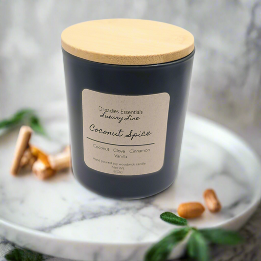 Coconut Spice Woodwick Candle