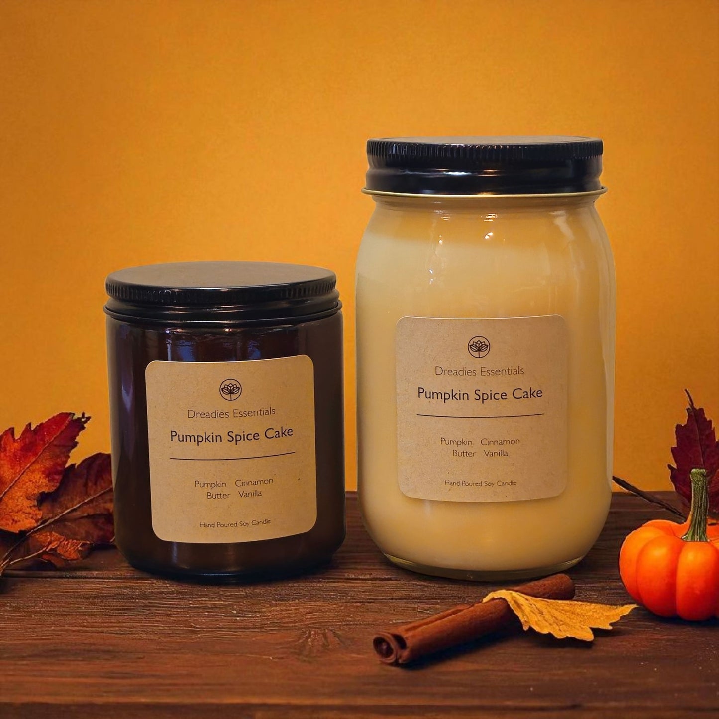 Pumpkin Spice Cake Scented Soy Candle
