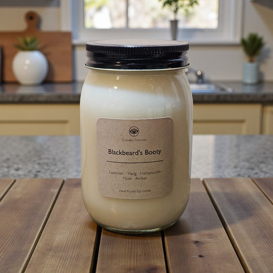 Blackbeard's Booty Scented Soy Candle