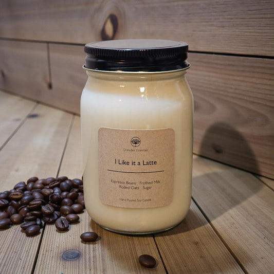 I Like it a Latte Scented Soy Candle