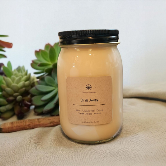 Drift Away Scented Soy Candle