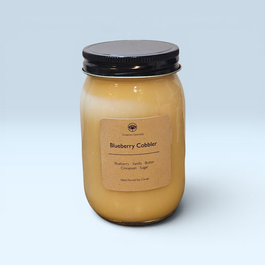 Blueberry Cobbler Scented Soy Candle