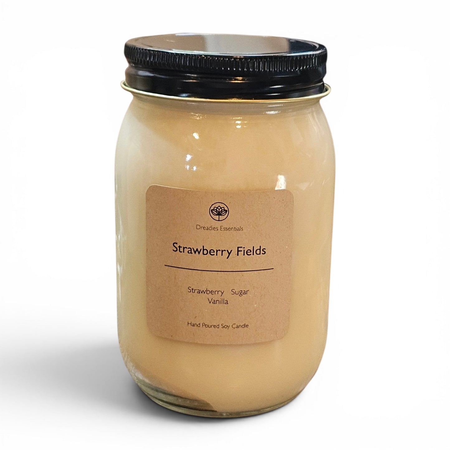 Strawberry Fields Scented Soy Candle