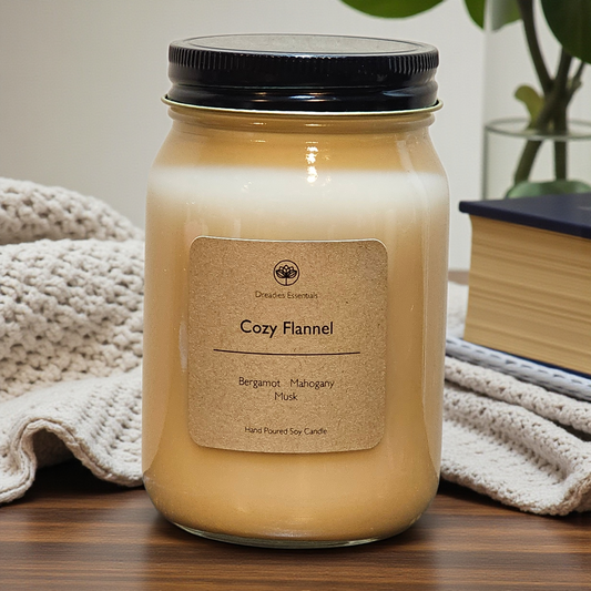 Cozy Flannel Scented Soy Candle