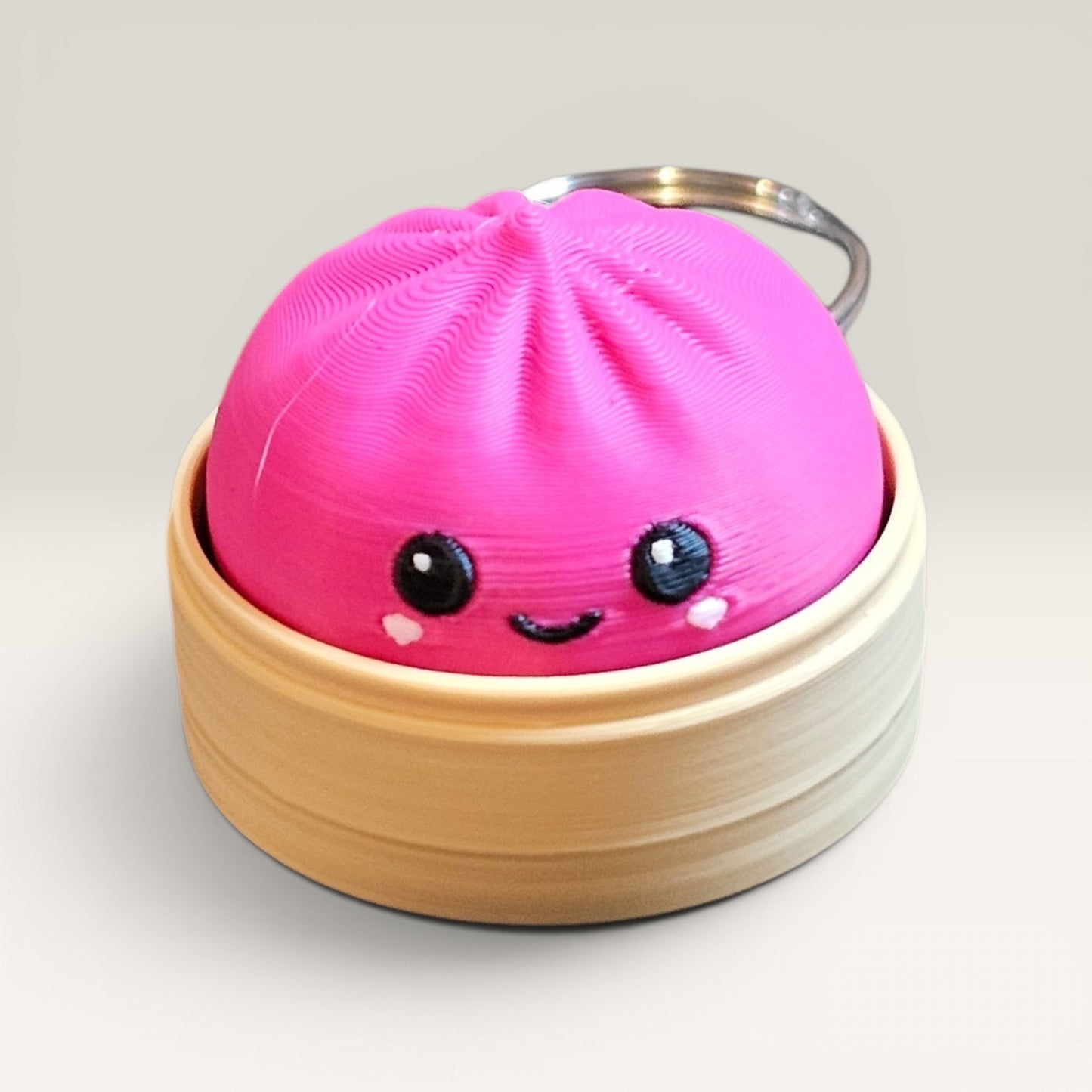 Mini Dumpling Keychain Clicker