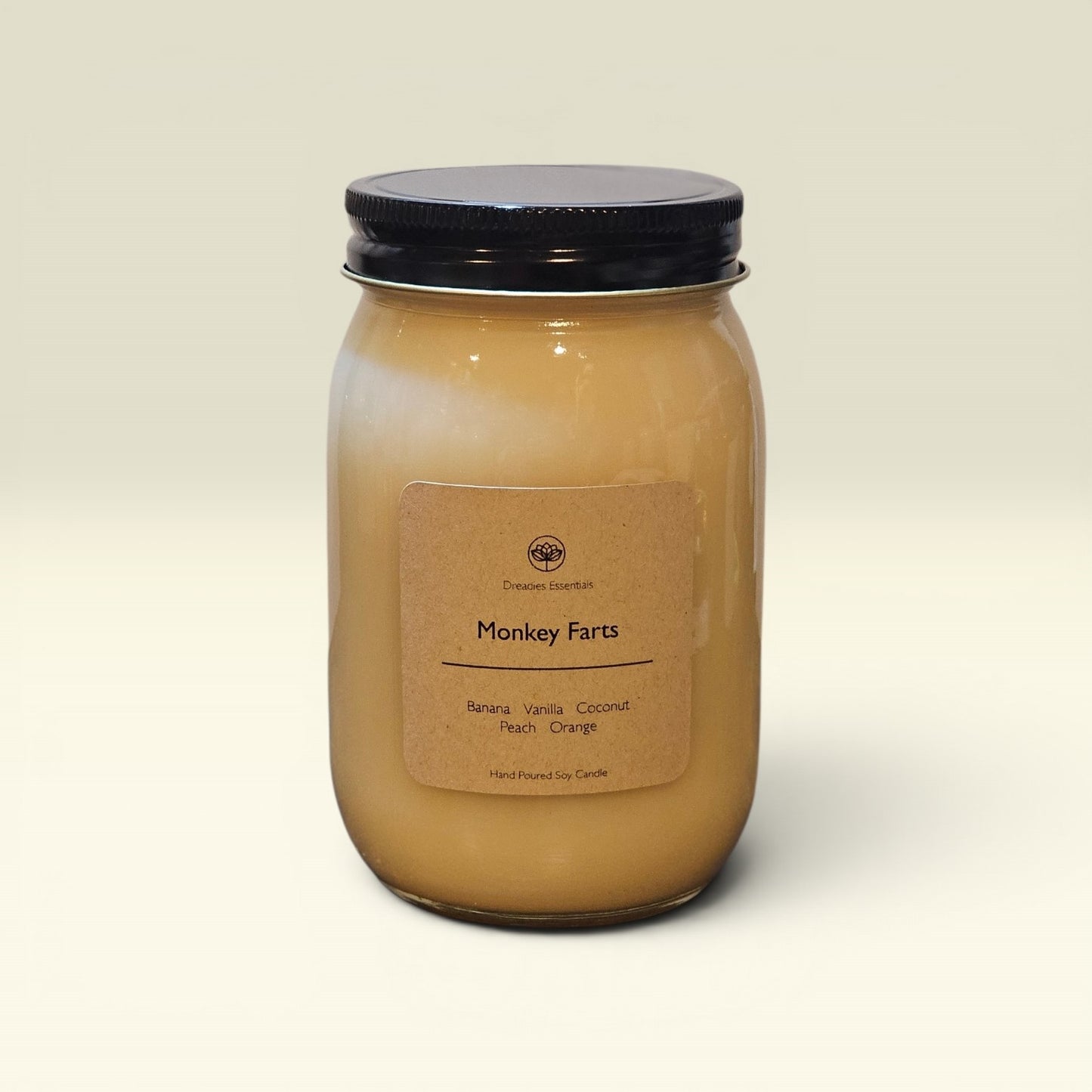 Monkey Farts Scented Soy Candle