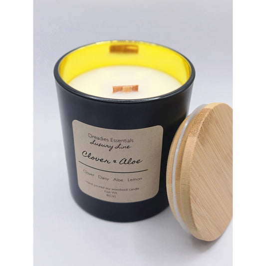 Clover & Aloe Woodwick Candle