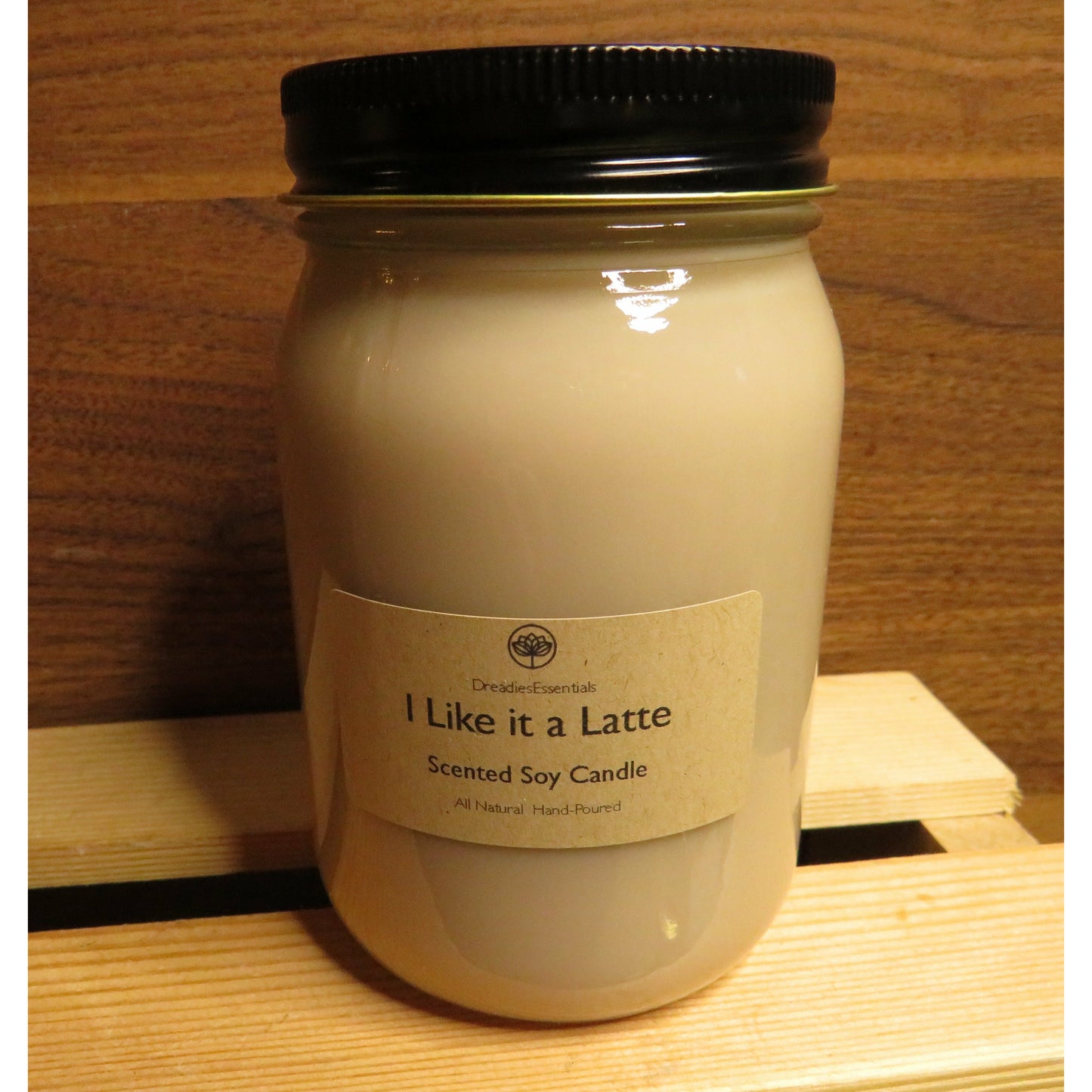 I Like it a Latte Scented Soy Candle