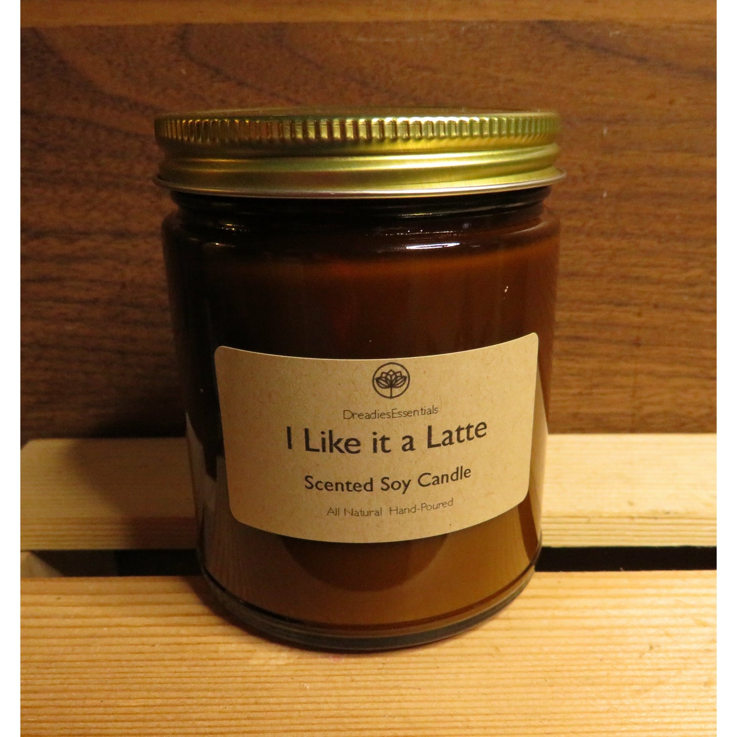 I Like it a Latte Scented Soy Candle